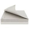 vidaXL Telo con Occhielli Bianco 6 x 8 m 90 gsm PE