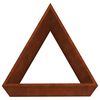 vidaXL Fioriera da Giardino 40x34,5x75 cm in Acciaio Corten