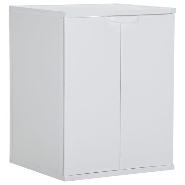 vidaXL Mobile per Lavatrice Bianco 68,5x64,5x88 cm in PVC