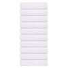 vidaXL Asciugamani da bagno FROGN 10 pz Bianco 100x150 cm 360 g/m&sup2;
