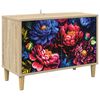 vidaXL Mobile TV KIEL 69 x 33 x 50 cm Sonoma Legno ingegnerizzato