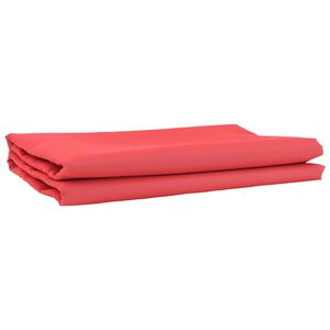vidaXL Telo di ricambio per tenda da sole Rosso 1000 x 160 cm