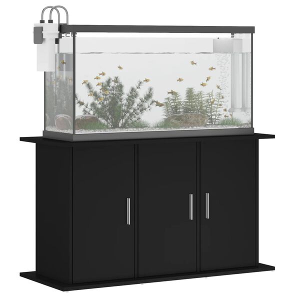 vidaXL Supporto per Acquario 101x41x58 cm in Legno Multistrato Nero