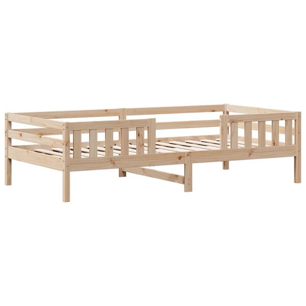 vidaXL Letto senza Materasso 90x200 cm in Legno Massello di Pino