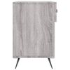 vidaXL Panca Porta Scarpe Grigio Sonoma 102x35x55 cm Legno Multistrato