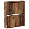 vidaXL Mobiletto per Scarpe da Muro ZWOLLE 71 x 17 x 86 cm