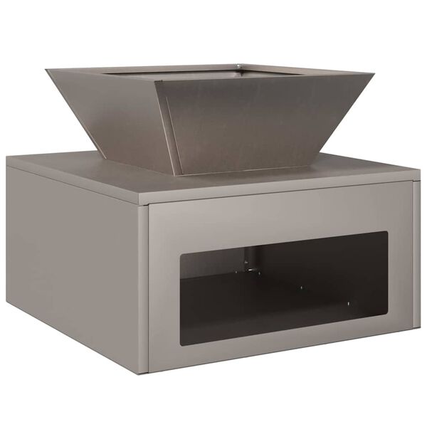 vidaXL Focolare Ruggine 50 x 50 x 40 cm