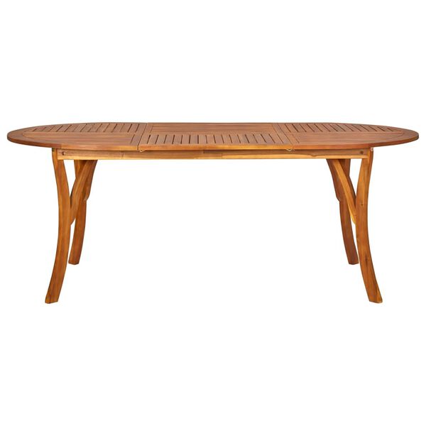 vidaXL Set Mobili da Pranzo per Giardino 7 pz Grigio