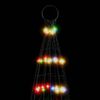 vidaXL Albero di Natale a LED 1534 LED Colorato 500 cm