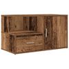 vidaXL Mobile Angolare Legno Antico 200x40x45 cm in Truciolato