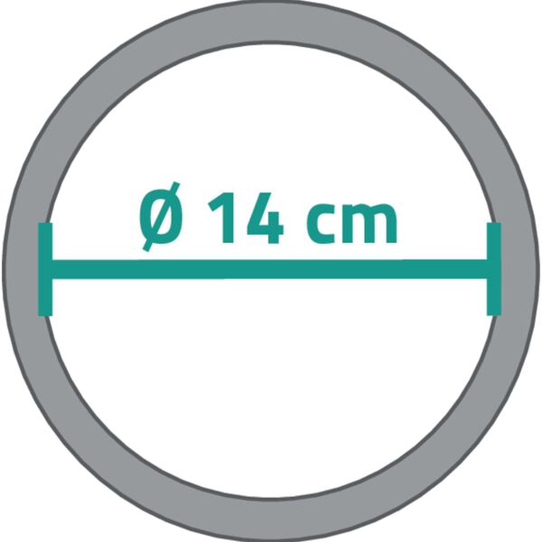 RIDDER Specchio per il Trucco Ariel con Ventose