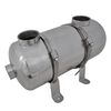 vidaXL Scambiatore di calore per piscina 355 x 134 mm 40 kW