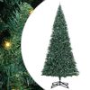 vidaXL Albero di Natale Artificiale Pre-illuminato con Set di Palline