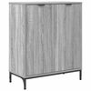 vidaXL Credenza Grigio Sonoma 69,5 x 33 x 82 cm Legno multistrato