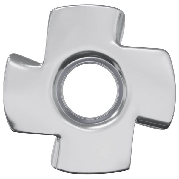 vidaXL T-nut con punte 12 pcs Argento M6 mm Acciaio