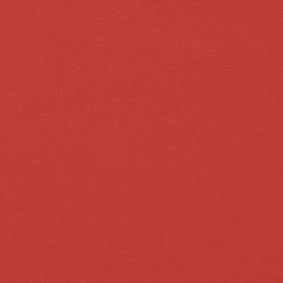 vidaXL Cuscini per Sedia 4 pz 40x40x7 cm in Tessuto Oxford Rosso