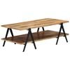 vidaXL Tavolino da Salotto 115x60x40 cm in Legno Massello di Mango