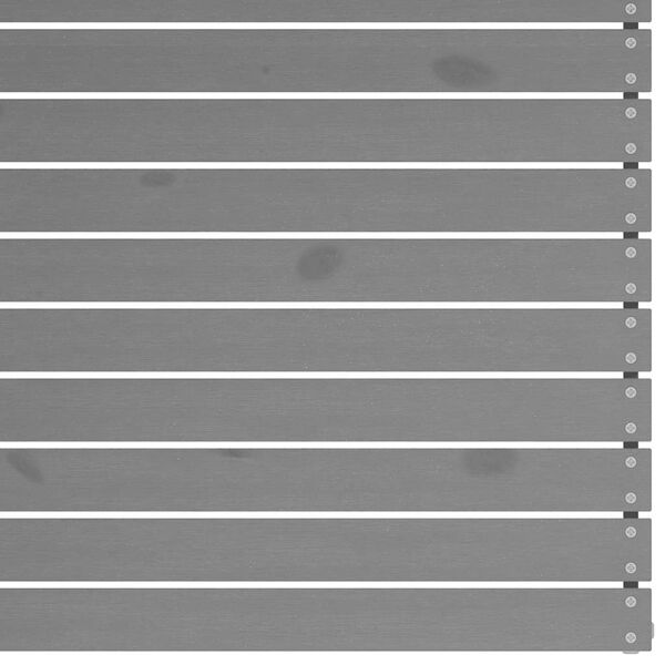 vidaXL Divano Angolare da Giardino Grigio in Legno Massello di Pino