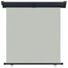 vidaXL Tendalino Laterale per Balcone 165x250 cm Grigio