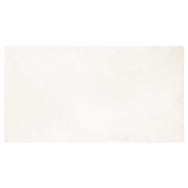 vidaXL Tappeto in Pelliccia Sintetica di Coniglio Olite Crema