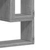 vidaXL Mensola a Muro Grigio Sonoma 96x12x64 cm in Legno Multistrato