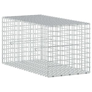 vidaXL Gabion con Filo da 3,5 mm e Maglia da 5x5 cm 50x100x50 cm