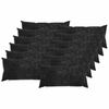 vidaXL Cuscino da Lanciare 12 pz HEERLEN Antracite 40 x 80 cm