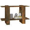 vidaXL Libreria/Divisorio Rovere Fumo 80x30x51 cm