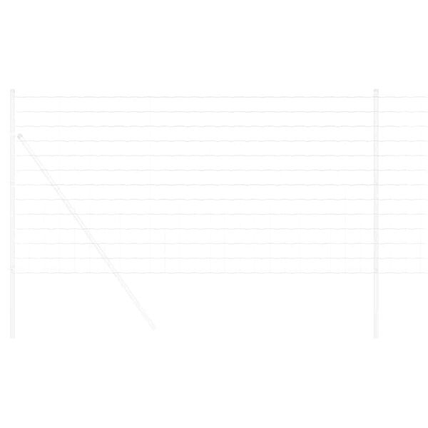 vidaXL Recinzione Euro Argento 1.6 x 10 m Acciaio zincato a caldo