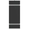 vidaXL Applique da Esterno 2 pz Nere in Acciaio Inossidabile