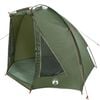 vidaXL Tenda da Pesca Verde Oliva Impermeabile