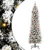 vidaXL Albero di Natale artificiale Bianco 240 cm