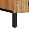 vidaXL Unit&agrave; TV con porta Legno di Acacia Massello 105 x 33,5 x 46 cm