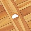 vidaXL Set da Pranzo per Giardino 5 pz in Legno Massello di Teak