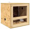 vidaXL Terrario Marrone 40 x 40 x 40 cm OSB