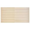 vidaXL Vetrina a muro Beige 100 x 8,5 x 54 cm Legno compensato