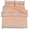 vidaXL Set Copripiumino Rosa 225x220 cm in Cotone