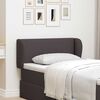 vidaXL Orecchia della Testata Marrone 40 x 23 x 6 cm Tessuto
