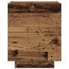 vidaXL Armadio da Notte con cassetto Legno vecchio 45 x 40 x 55 cm