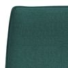 vidaXL Panca Verde Scuro 100x75x76 cm in Tessuto