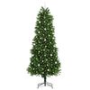 vidaXL Albero di Natale con 300 LED con supporto Verde 240 cm PE