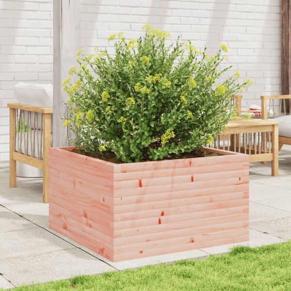 vidaXL Fioriera da Giardino 80x80x45,5 cm in Legno Massello di Douglas