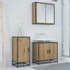vidaXL Credenza Rovere artigianale 35,5 x 35 x 76 cm