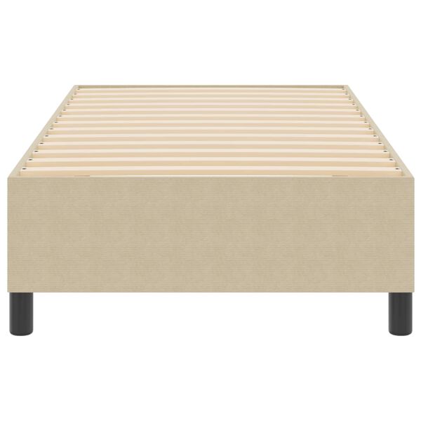 vidaXL Struttura letto piattaforma Grigio Verde 100 x 200 cm Tessuto