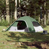 vidaXL Tenda da Campeggio a Cupola per 6 Persone Verde Impermeabile
