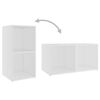 vidaXL Mobili Porta TV 2 pz Bianco 72x35x36,5 cm in Legno Multistrato