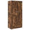 vidaXL Armadio Rovere Fumo 82,5x51,5x180 cm in Legno Multistrato