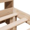 vidaXL Letto Libreria senza Materasso 100x200 cm in Legno di Pino