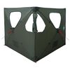 vidaXL Tenda da Caccia con tetto Verde militare 145 x 145 x 150 cm
