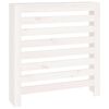 vidaXL Copertura Termosifone Bianca 79,5x19x84 cm Legno Massello Pino